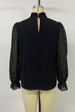 Elegant Button-Detail Blouse