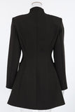 Chic Buttoned Casual Dress