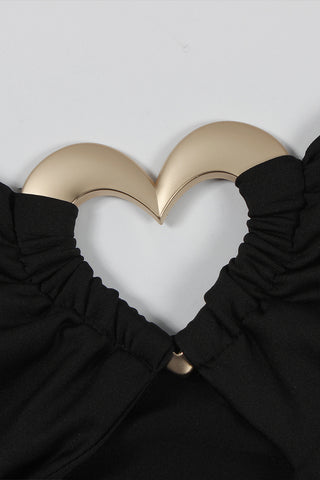 Heart Cut-Out Jumpsuit