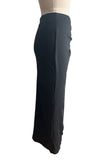 Flattering Ruched Skirt with Floral Accents