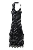 Polka Dot Spaghetti Strap Dress