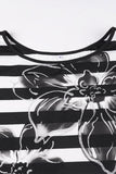Off-Shoulder Striped T-Shirt