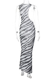 Modern Sleeveless Maxi Dress
