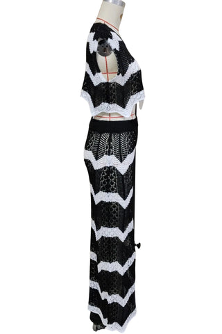 Chic Two-Piece Skirt Set