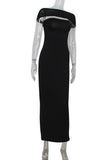 Elegant Off-Shoulder Evening Dress