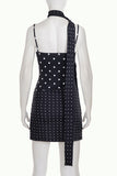 Polka Dot Casual Midi Dress
