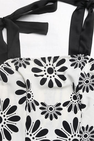 Floral Pattern Maxi Dress