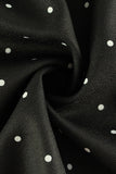Halter Neck Polka Dot Casual Dress