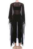Elegant Draped Pants Set