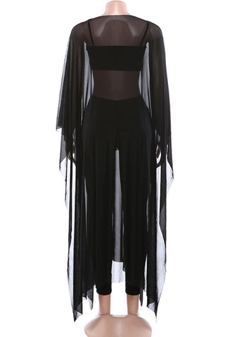 Elegant Draped Pants Set
