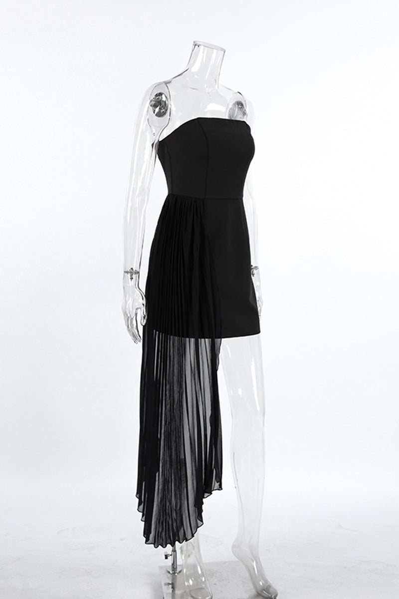 Elegant Asymmetrical Casual Dress