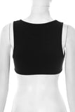 Cutout Design Tank Top