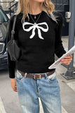 Bow Detail Knit Sweater
