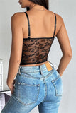 Lace Detail Corset Top