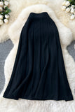 Elegant Pleated Midi Skirt