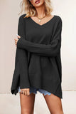 Oversized V-Neck Sweater