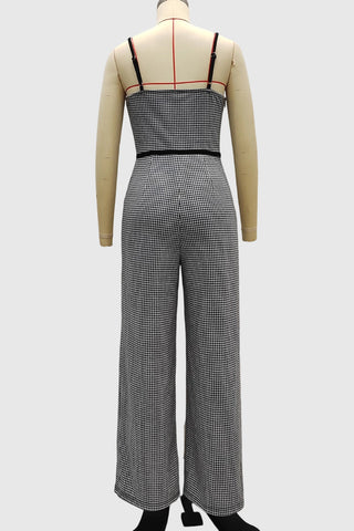 Strappy Wide-Leg Jumpsuit
