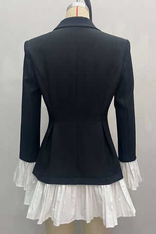 Chic Two-Tone Casual Dress