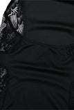 Elegant Halter Lace Maxi Dress