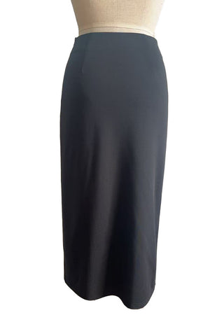 Elegant Button-Detail Midi Skirt