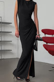 Elegant Sleeveless Long Dress