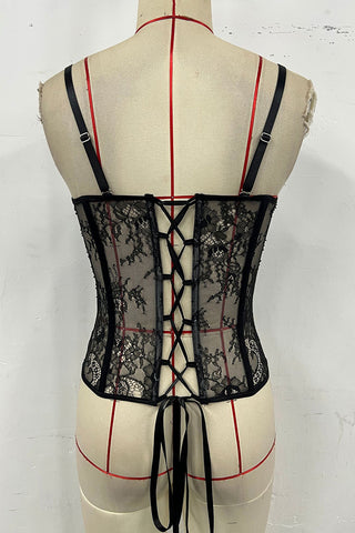 Lace Bustier Top