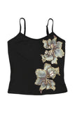 Floral Embellished Tank Top