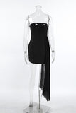 Elegant Asymmetrical Casual Dress
