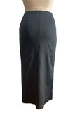 Flattering Ruched Skirt with Floral Accents