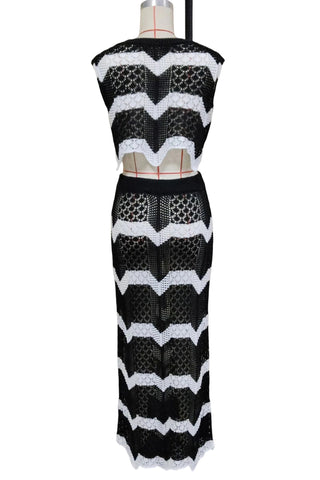 Chic Two-Piece Skirt Set