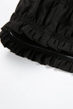 Strapless Maxi Dress with Flared Skirt