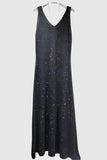 Sleeveless Sparkle Midi Dress