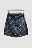 Embellished Mini Skirt