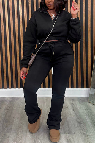 Cozy Long-Sleeve Pants Set