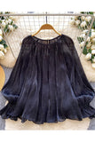Flowy Pleated Blouse