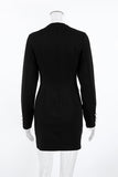 Elegant Button-Detail Casual Dress