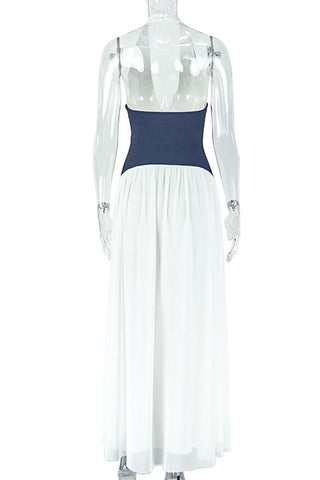 Halter Maxi Casual Dress
