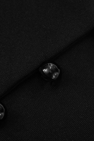 High-Neck Ruffle Hem Romper