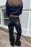 Star-Accent Casual Pants