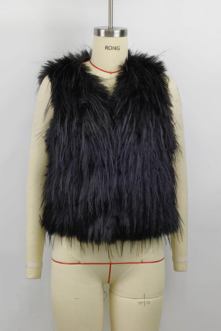 Chic Faux Fur Vest