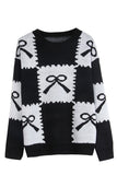 Elegant Bow Accent Sweater