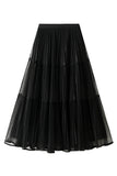 Elegant Layered Maxi Skirt