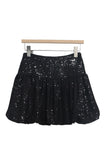 Sequin-Embellished Mini Skirt