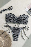 Floral Lace Bikini Set