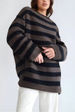 Striped Oversized Sweater