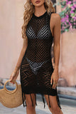 Fringe Detail Summer Dress