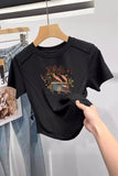 Graphic Print Casual T-Shirt