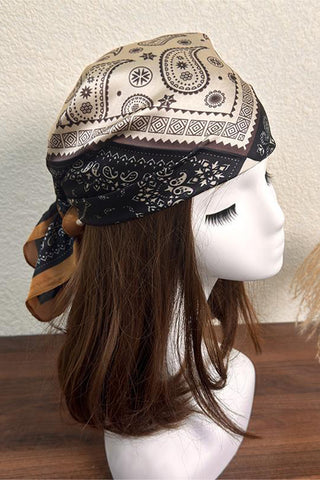 Patterned Headscarf Accessory