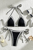 Stylish Triangle Bikini Set