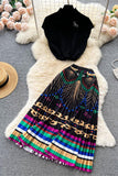 Elegant Skirt and Top Set